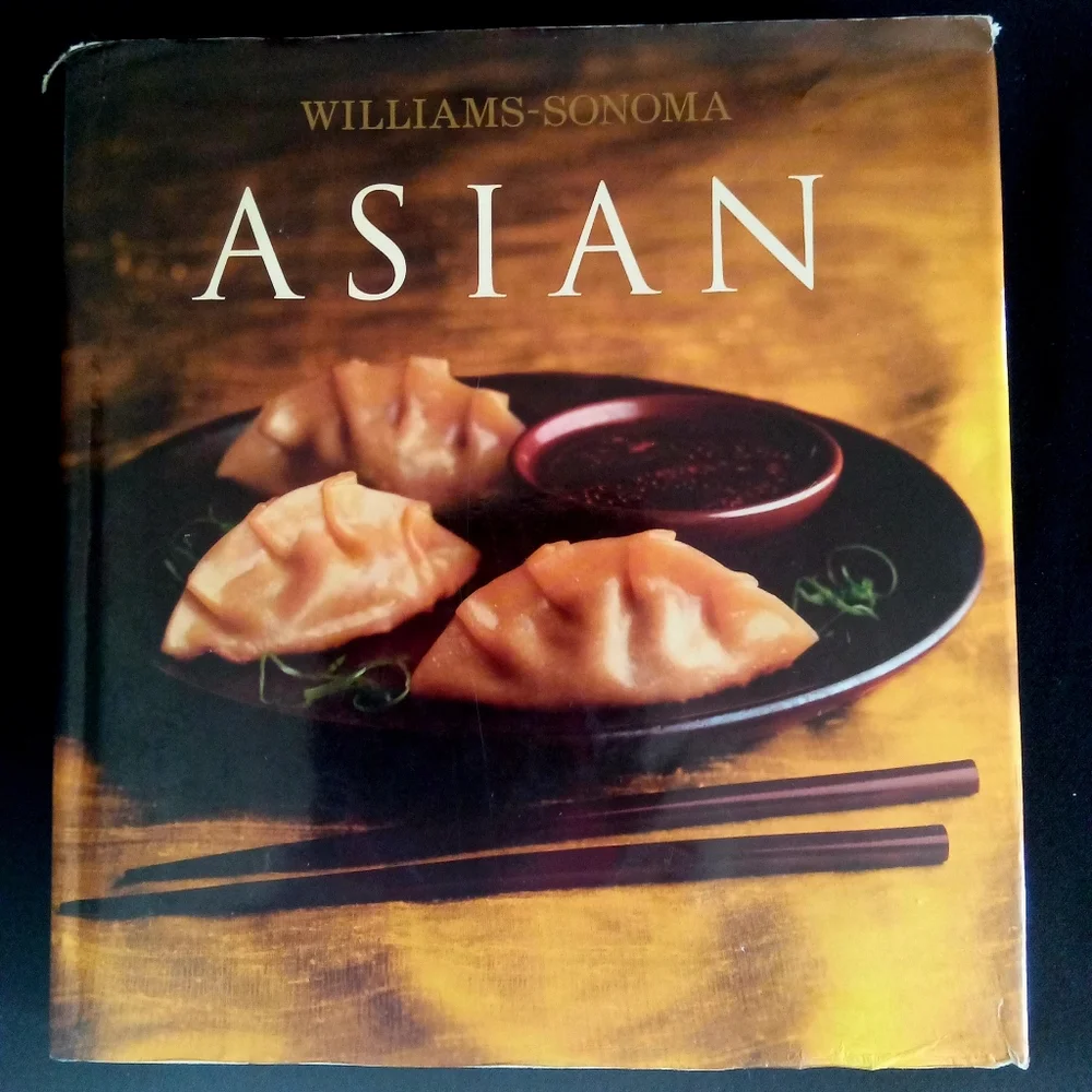 Set 2 Williams Sonoma Recipe Full Color Cookbooks Hors D'oeuvre & Asian Cuisine